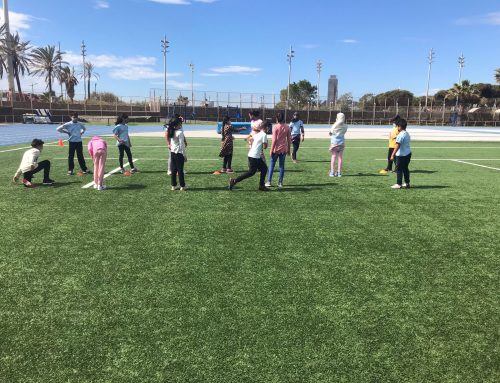 Activitat extra escolar de cricket en CEM Marbella